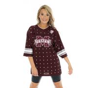 Mississippi State Gameday Couture Kickoff Time All Over Rhinestone Jersey